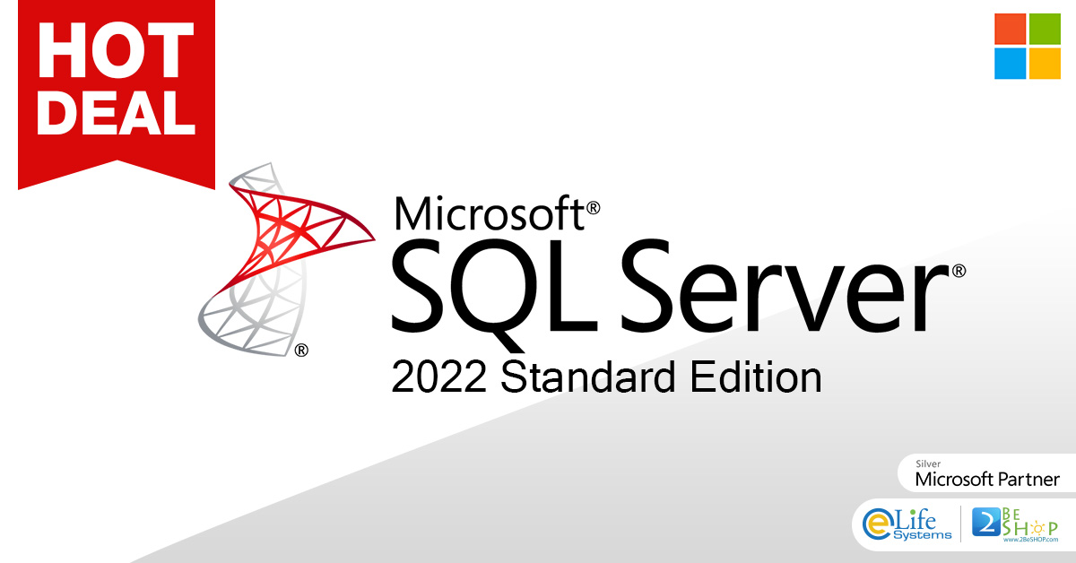 ช้อป [DG7GMGF0M7XW_2CORE_COM] Microsoft SQL Server 2022 Standard Core ...